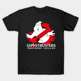 Ghsotbusters Northern Ireland - Logo with text T-Shirt